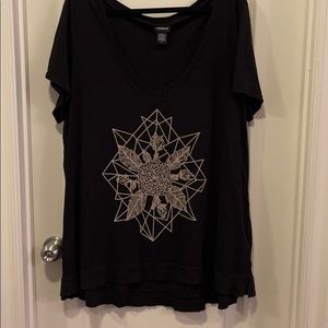 Torrid Vintage V Neck Tee